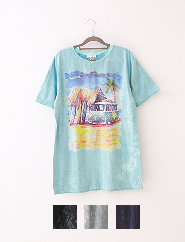 Surf Hippie (5종) (L)  히피 보헤미안 티셔츠