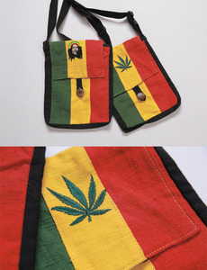 라스타 스퀘어 크로스백 (2종)  자메이카 레게 가방